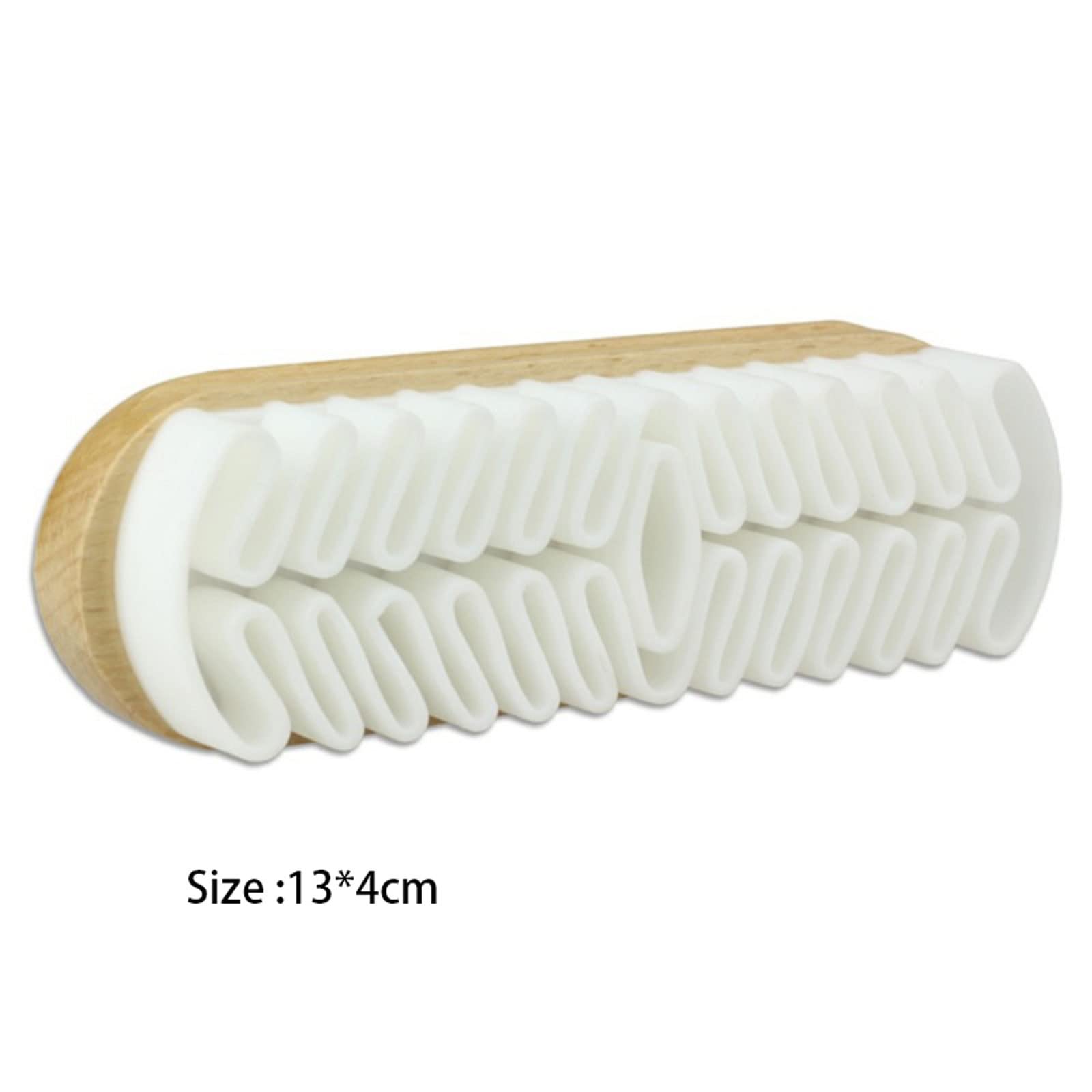 Ensemble de Caoutchouc de Brosse de Nettoyage latéral adapté aux Chaussures en Nubuck de Daim en Acier avec des Accessoires de Maison de nettoyant de Botte en Caoutchouc
