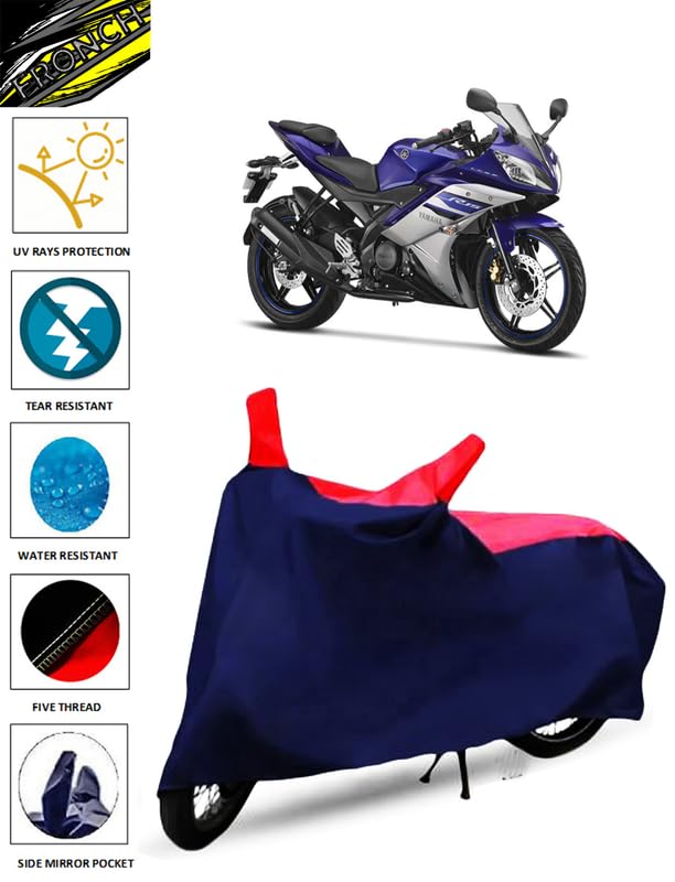 Image of Waterproof Bike Cover for Yamaha R15 V2 (SCOOTY Compatible)