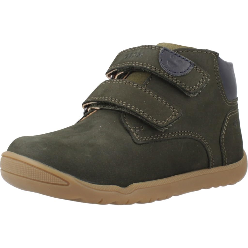 Geox Baby B Macchia Boy First Steps Dk Green/Navy, 24 EU