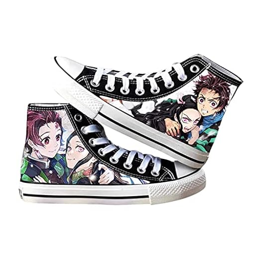 HIZYZ Zapatillas de Lona de Alta Parte Superior Anime Cosplay Unisex, l, 41 EU | Ya disponible en tu tienda friki favorita! En mundofriki.es! HIZYZ Zapatillas de Lona de Alta Parte Superior Anime Cosplay Unisex, l, 41 EU | Ya disponible en tu tienda friki favorita! En mundofriki.es!