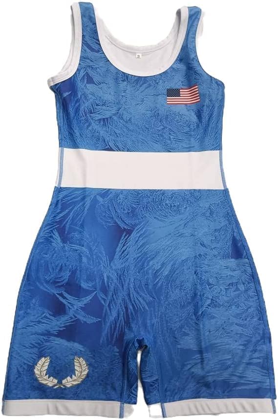 Athena Wrestling - Ice Womens/Girls Freestyle Singlet