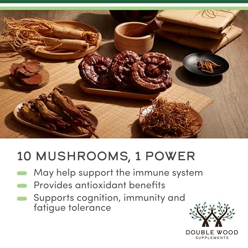 Double Wood Supplements Mushroom Blend Supplement