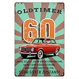 Photo Gallery targa decorativa per 60° compleanno, da uomo, in metallo, decorazione vintage, 60° compleanno, 60 uomini, targa in metallo retrò (20 x 30 cm) Photo Gallery targa decorativa per 60° compleanno, da uomo, in metallo, decorazione vintage, 60° compleanno, 60 uomini, targa in metallo retrò (20 x 30 cm)