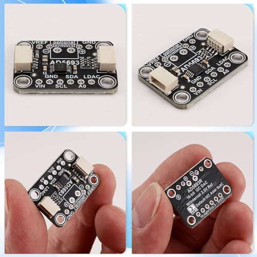 Carte de rupture AD5693R 16 bits lot de 2 modules d'interface compatibles Stemma QT Qwiic - 5