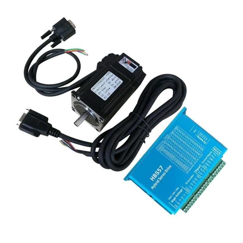 POWTAXBJGD Nema 23 1.3N.m Closed Loop Stepper Electronic Starter Kits 175Oz-in Nema23 Stepper Electronic Starter and Drivers/servo Electronic Starter Kits