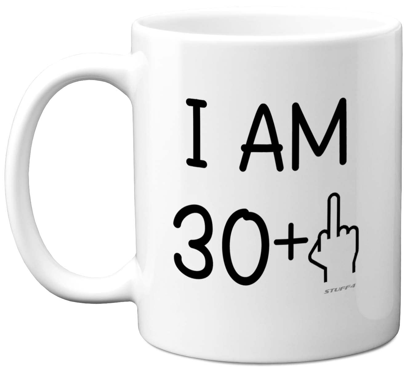 31st Birthday Gifts for Women Men, Rude Novelty Mug Middle Finger, Gag Joke Gifts, Perfect Funny Mugs for Birthday Present, 11oz Premium Ceramic Coffee Mug