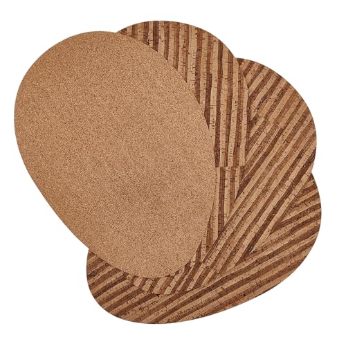 Set de table liège antibactérien et isolant Aosta lot de 4