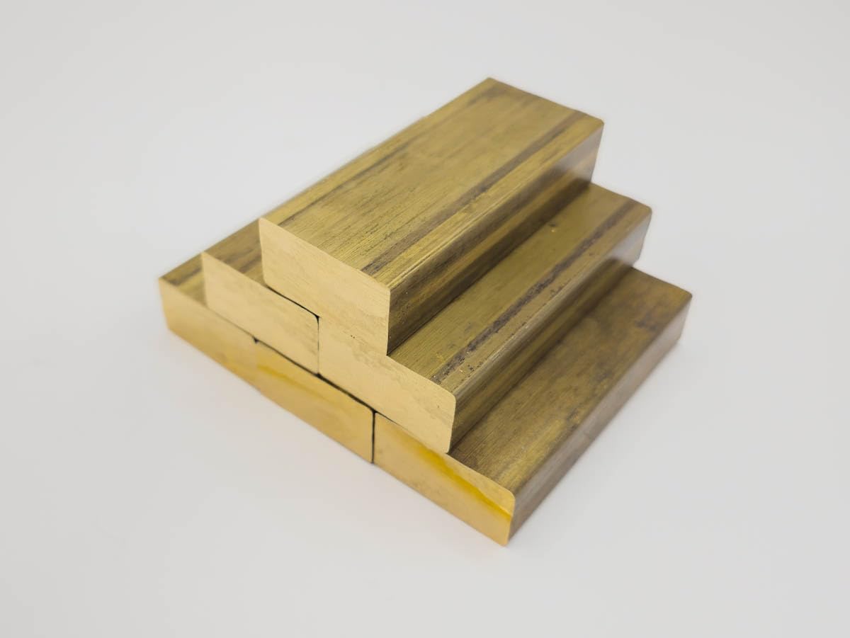 Alubronze in Barren zu 250g/Stk. CuAl10Ni5Fe4 250g-1kg CW307G, für Bronze-Guss, für Kunstguss oder gewerbliche Anwendung (250, Gramm)