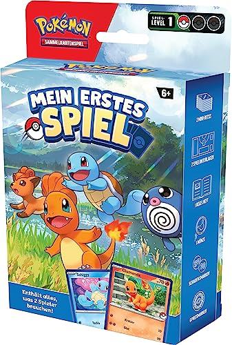 Pokémon-Sammelkartenspiel: Mein erstes Spiel – Glumanda und Schiggy (Mit 2 spielbereiten Mini-Decks & Zubehör) – Bild 4