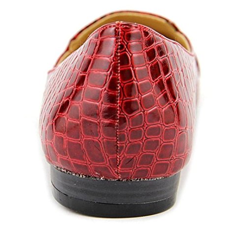 Bellini Flora - Women's - Casual Comfort Flat Red Croc - 6 Medium4