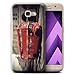 Produktbild Stuff4® Gel TPU Hülle/Case für Samsung Galaxy A5 (2017) / Rot Bus Muster/London England Kollektion