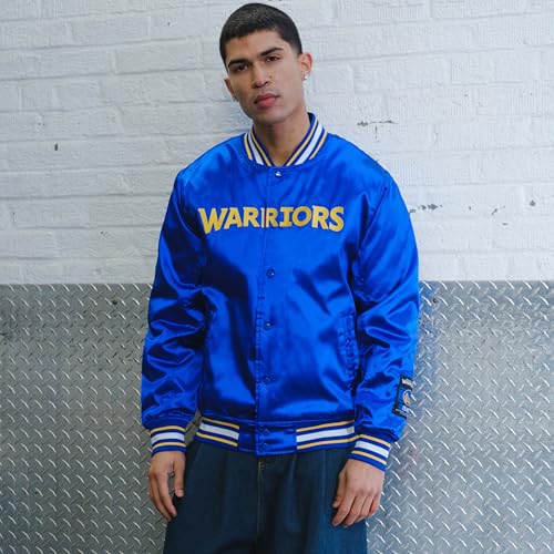Veste satinée officielle NBA cadeau homme idée look sport chic - 4