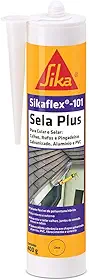 Sika - Selante flexível - Sikaflex 101 Sela Plus Cinza - Concreto, Argamassa, Alumínio, Cerâmica, Vidro - 250ml