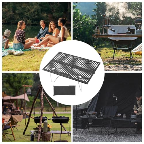 Table de camping pliante extérieure compacte et table pliante portable jardin - 5