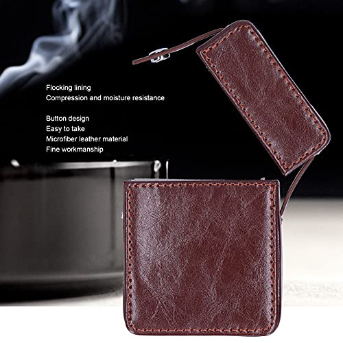 Caixa de armazenamento de cigarros, pequena e requintada e conveniente estojo Cigerates moda retrô p