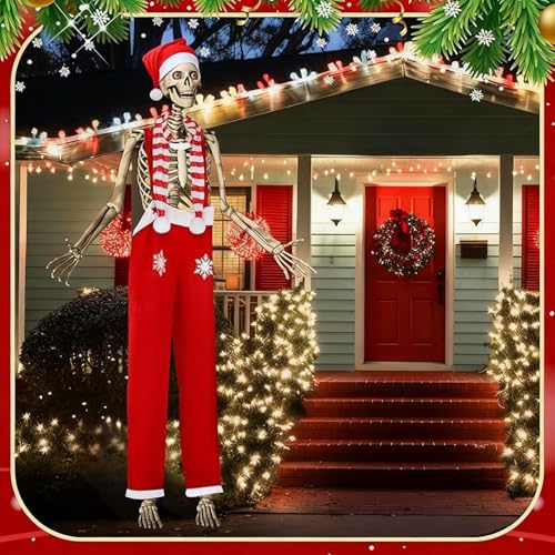 Ensemble de Figurines de Squelette de 3,7 m pour Pelouse - 3