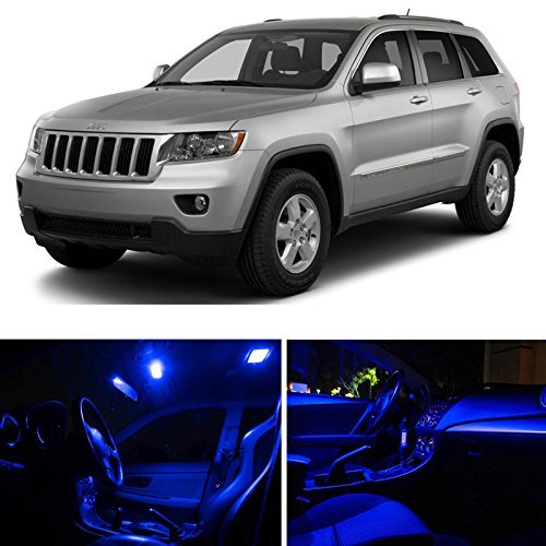 Kit de luces LED interiores para Jeep Grand Cherokee 2011-2014 miniatura 1