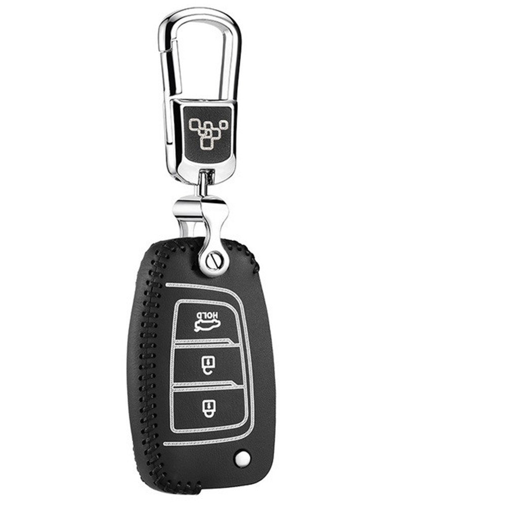 Tucool Racing for Kia Mistra 2014 1.8L/2.0L ix35 2013 ix25 2015 Verna 2014 Car Key Bag Case Wallet Holder Key Cover (Blue, 2S)