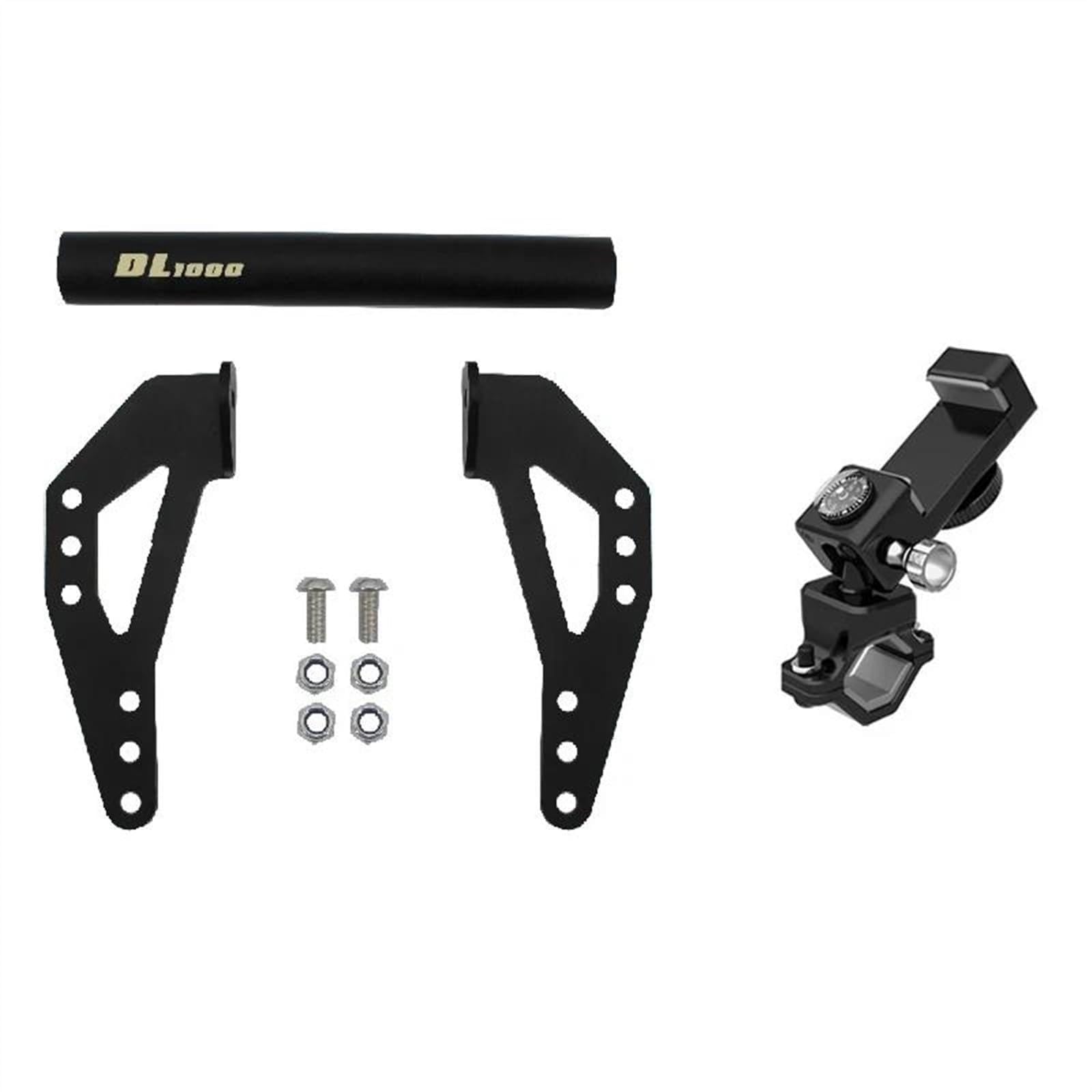 DL 1000 Motorcycle Modified GPS Navigation Bracket Support for Suzuki V-Strom/DL1000 ABS 2014-2019(B,2)