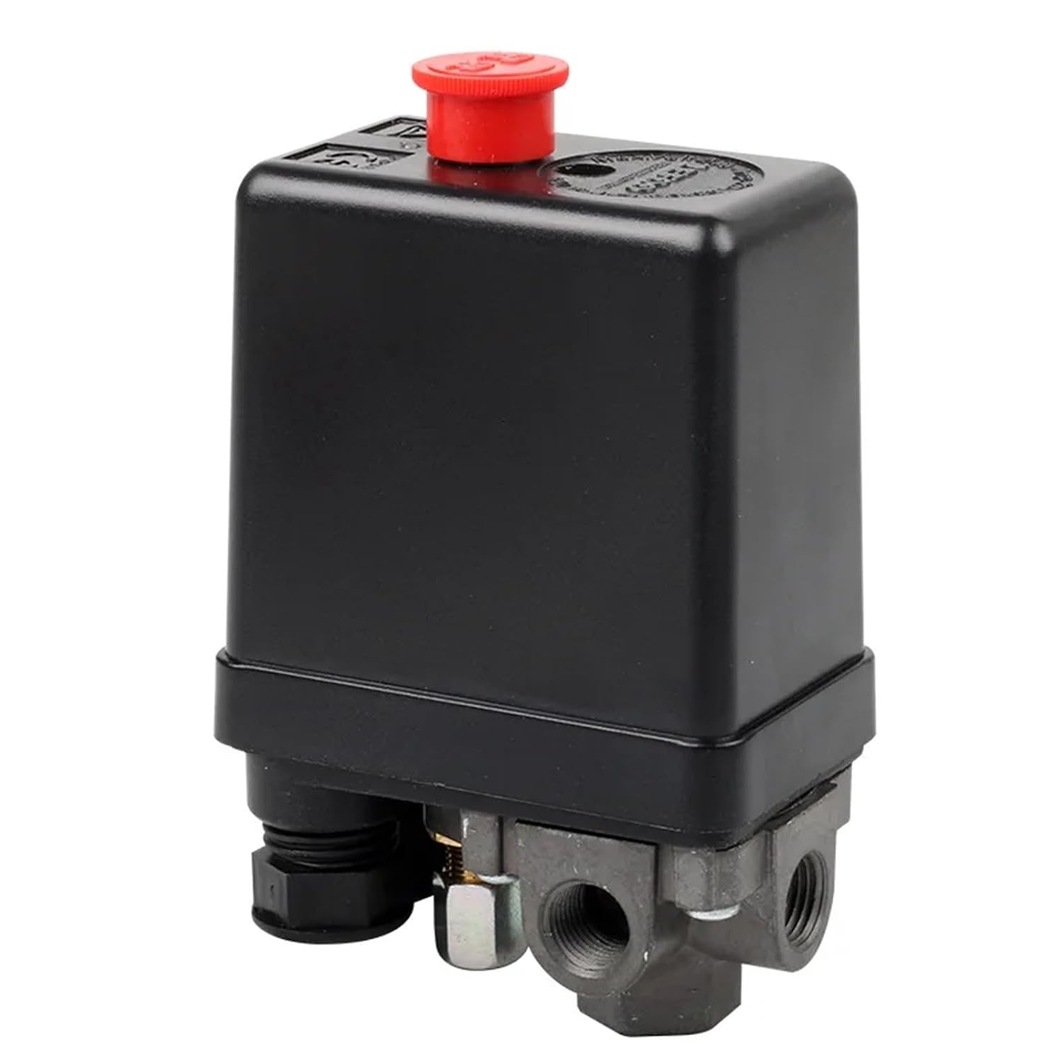120V/240V 70-115 Psi Air Compressor Pressure Switch 5-8 Bar Small Air Pump Control Valve 1-4 Port LF10-L(4 Hole,0.5-0.8MPA)