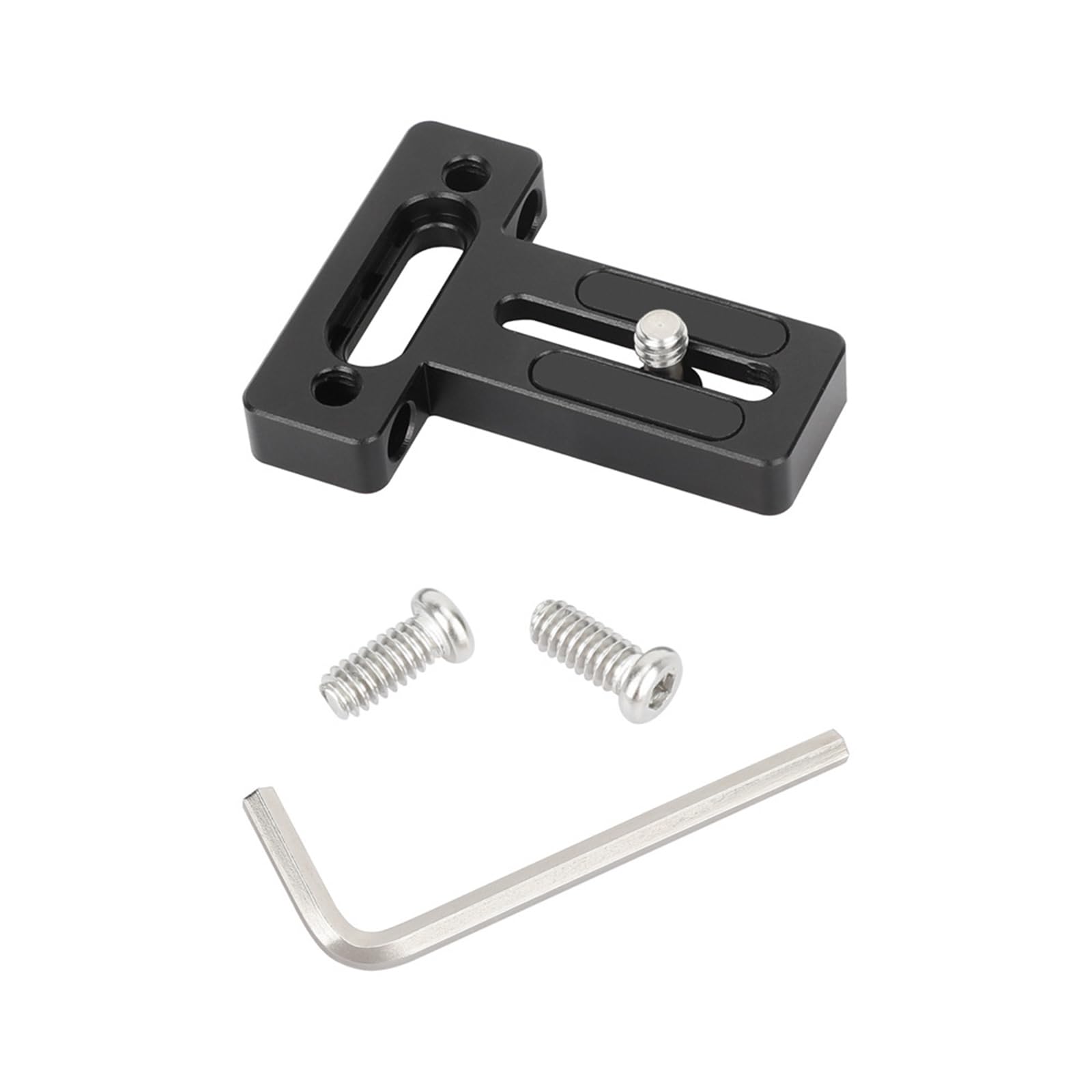 Placa adaptadora profesional para jaula de cámara con tornillo de 0.25