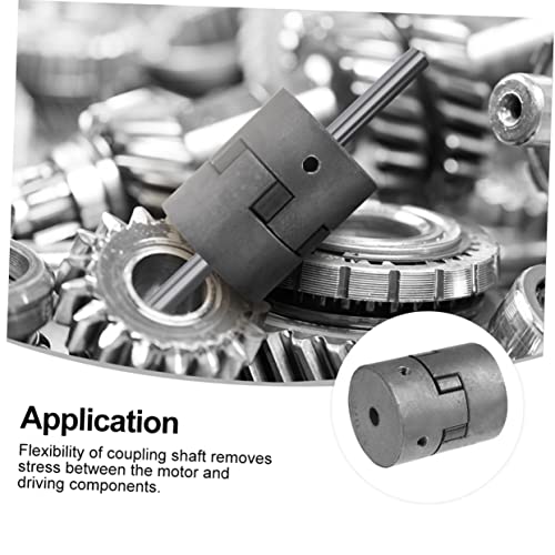 Joint à mâchoires insert caoutchouc pour moteur cnc et accouplement 3 pces