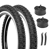 Top 10 Best 16 Inch Vogue Tires Reviews & Comparison 12 2-Pack Kids Bike Tires Set: Hycline 16x2.125 Inch (57-305 mm) Folding Replacement Puncture-Resistant Bicycle Tires and Pair 16-inch Inner Tubes with Tire Levers for BMX, MTB or Kids Children Racing