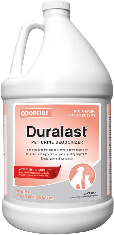Odorcide Duralast Fresh Peach Blossom Concentrate, Gallon Size