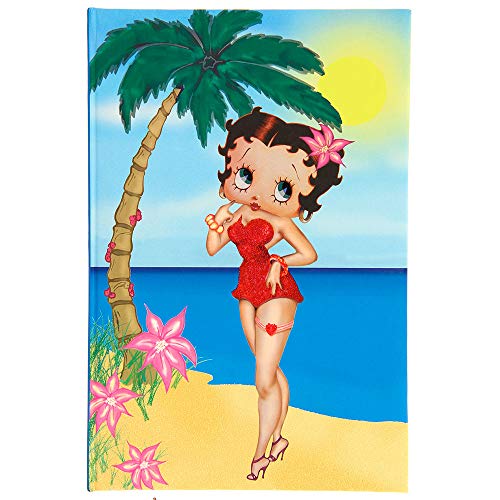 Carnet A7 Betty Boop Paradise rigide pour ne plus oublier vos idées