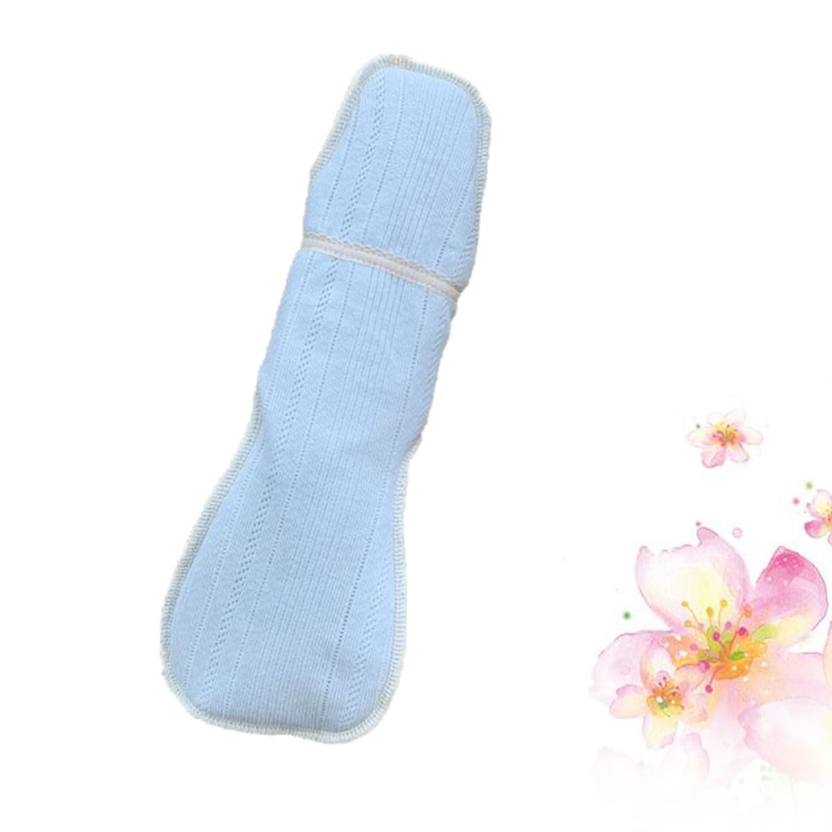 VICASKY Reusable Washable Cotton Sanitary Pad 29cm with Lace Leak-Resistant Menstrual Pad for Womens Period Care Breathable and