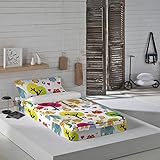 fuelle cremallera kangoo  NATURALS Saco Nórdico Con Relleno Dyr MULTICOLOR Cama 90 (90 x 190/200 + 45 x 110 cm)