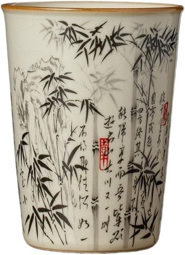 GSOUL Kungfu Tea cup Handmade Kung Fu Tea Set Cup Personal Large Capacity Host Drinking Teacup Portable Travel Small Tea Cups