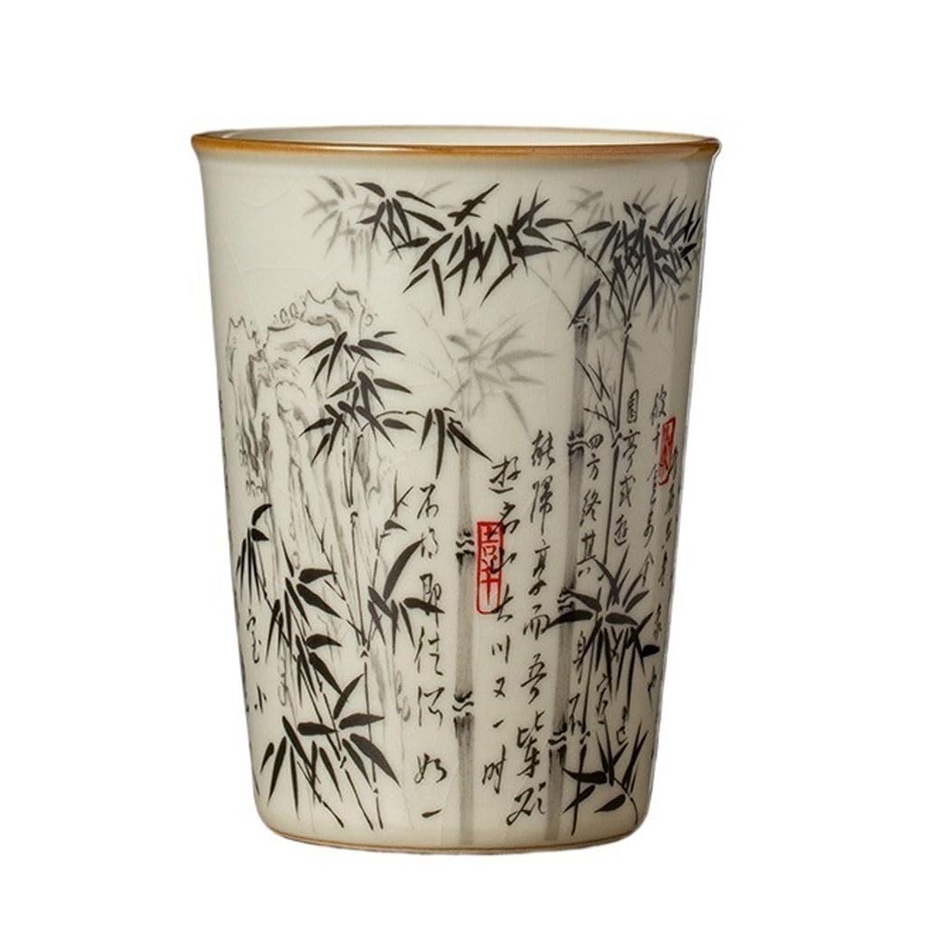 Ceramiczny kubek do herbaty, ręcznie robiony zestaw do herbaty Kung Fu, kubek do herbaty, osobisty, duża pojemność, kubek do picia, kubek do herbaty, przenośny kubek do herbaty, kubki do herbaty