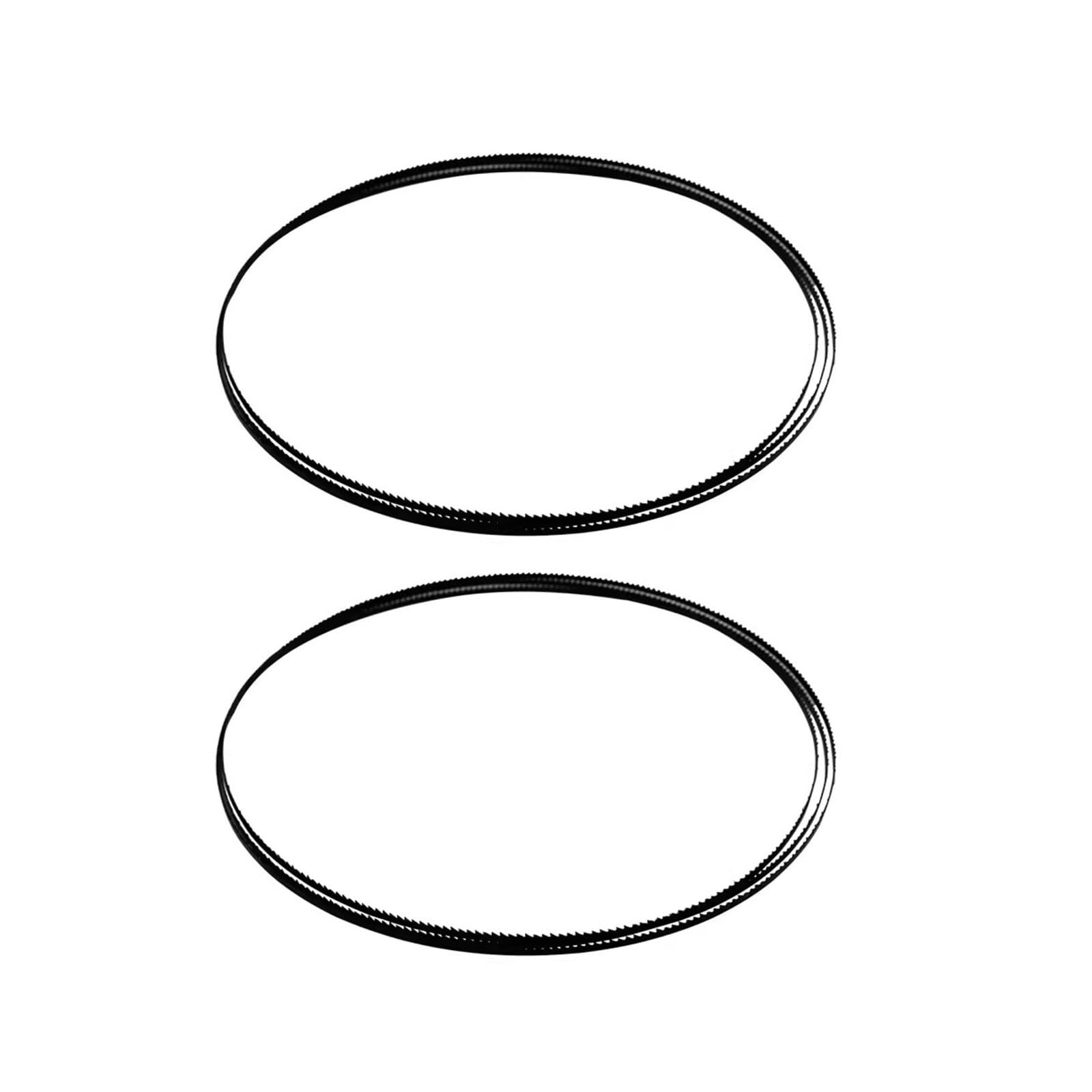 Band Saw Blades, 2 Pcs 2215x16x0.5mm Bandsaw Blades 6 TPI SK5 Band Saw for Cutting Wood, PVC, Thin Aluminium