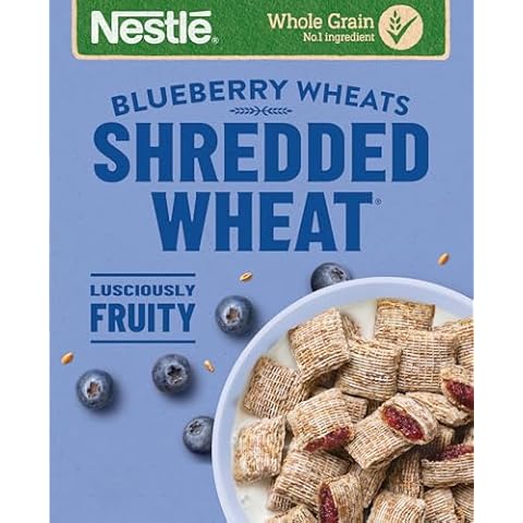 Nestlé Shredded Wheat Bitesize Blueberry Cereal Cover
