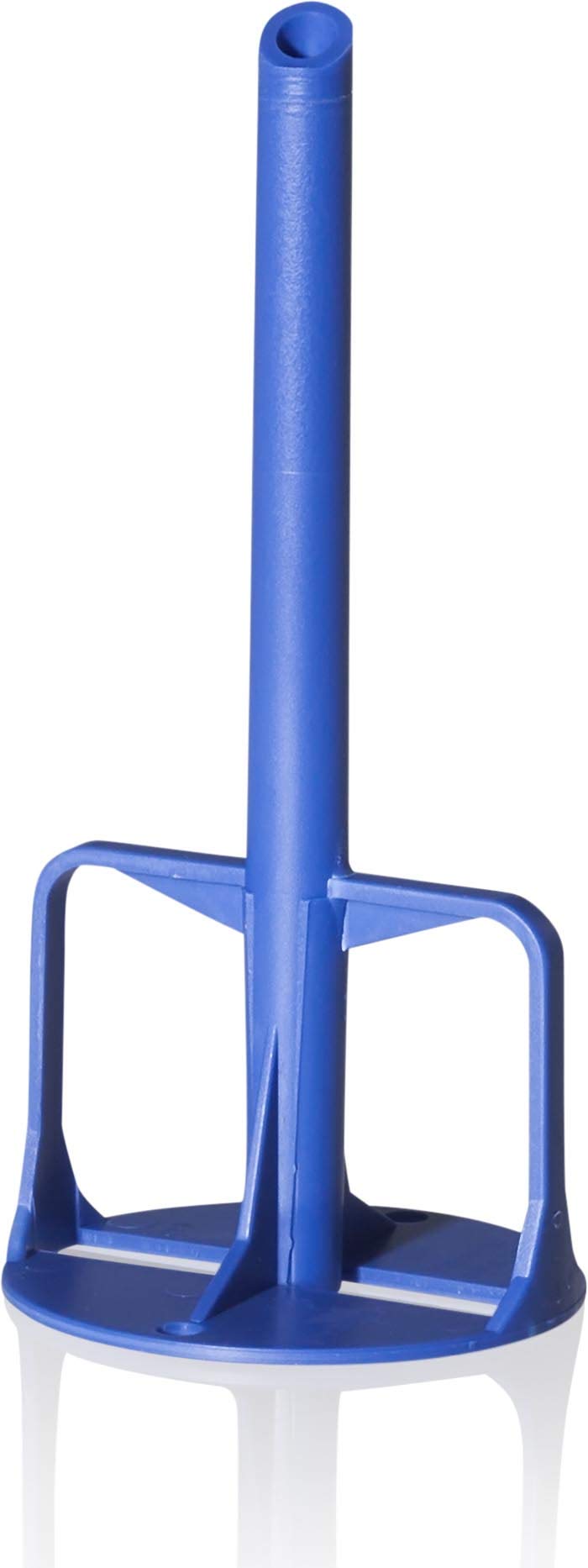 F-tronic – Línea Portador Incluye Adhesivas Disco, Paredes Huecas, Contenido: 50, Azul, hwlt1