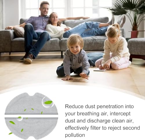 Image of AutoStory 4pcs Replacement Mop Pads Compatible with Dreame D9 /D9 Pro /D9 Max /F9 /F9 Pro /L10 Pro Robot Vacuum Cleaner, Washable, Reusable Microfiber Mops (Pack of 4)