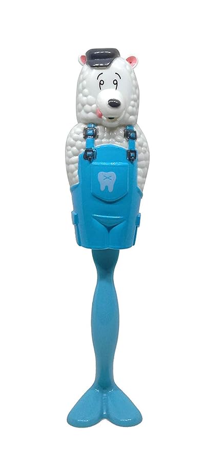VBaby Baby Boys and Baby Girls Farm Sheep Animal Cartoon Toy Tooth Brush (Blue)