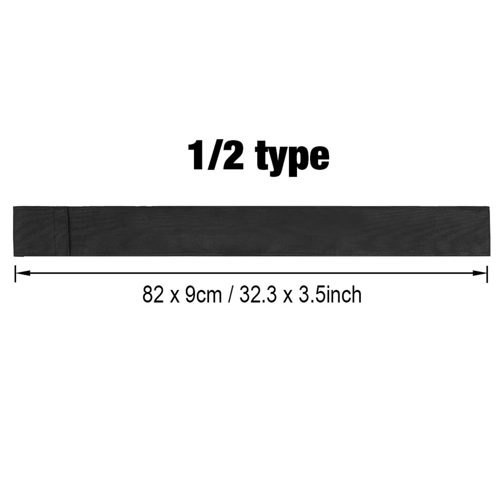 Joyzan Sac de rangement pour queue de billard - Léger et portable - Sangle réglable - En nylon noir - Protection contre la poussière, la saleté et les rayures