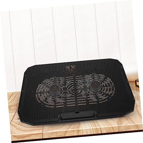 Base para portátil con ventilador silencioso y ajuste de altura miniatura 7