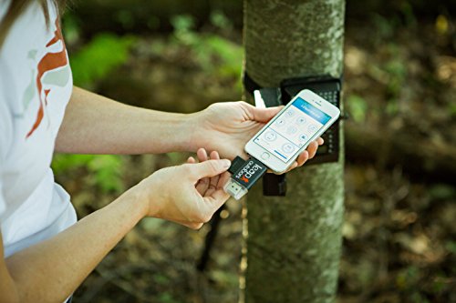 Leap Outdoors Trail or Game Camera Viewer SD Card Reader for Apple iPhone or iPad | Works with Cases | Reads SD, SDHC, and Micro SD Cards (Device Only)