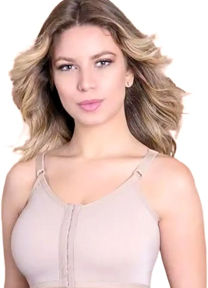 Sutiã Pós cirúrgico Sem Costura Mamoplastia Alta Compressão