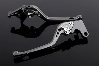 SSK スピードラ アジャストレバーセット 3Dロング レバー本体カラー:チタン アジャスターカラー:シルバー YAMAHA XMAX