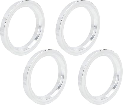 uxcell Hub Rings 73.1mm/57.1mm Wheel Hub Ring Hub Centric Ring Hub Center Ring High Speed Drive Wheel Center Spacer Wheel Spacer Wheel Ring Universal Aluminum 4pcs |  10mm