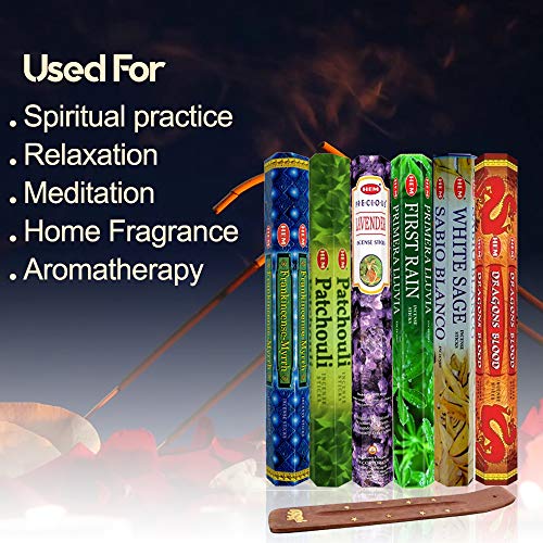 Tom'S Incense UNKNOWN Six Most Popular Hem Incense Scents With Free Burner thumb #6