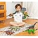JOYIN 6Pcs Big Dinosaur Toys Set (12’’ to 14’’), Educational Dinosaur Figures with Realistic Sound, Including 6 Dinosaur, Introduction Booklet, Dinosaur Teaching Set, Dinosaur Party Toys for Boys Girl
