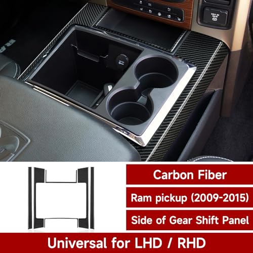 Autocollants de vitesse Dodge Ram 2013-2018 déco console noire