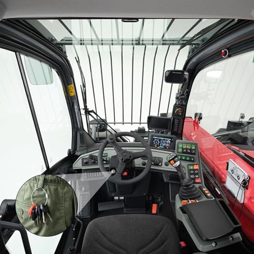 18 Stück Zündschlüssel Set für Baumaschinen Traktor Zündschlüssel Bagger Schlüssel Universal Startschalter für Bulldozer Baumaschinen