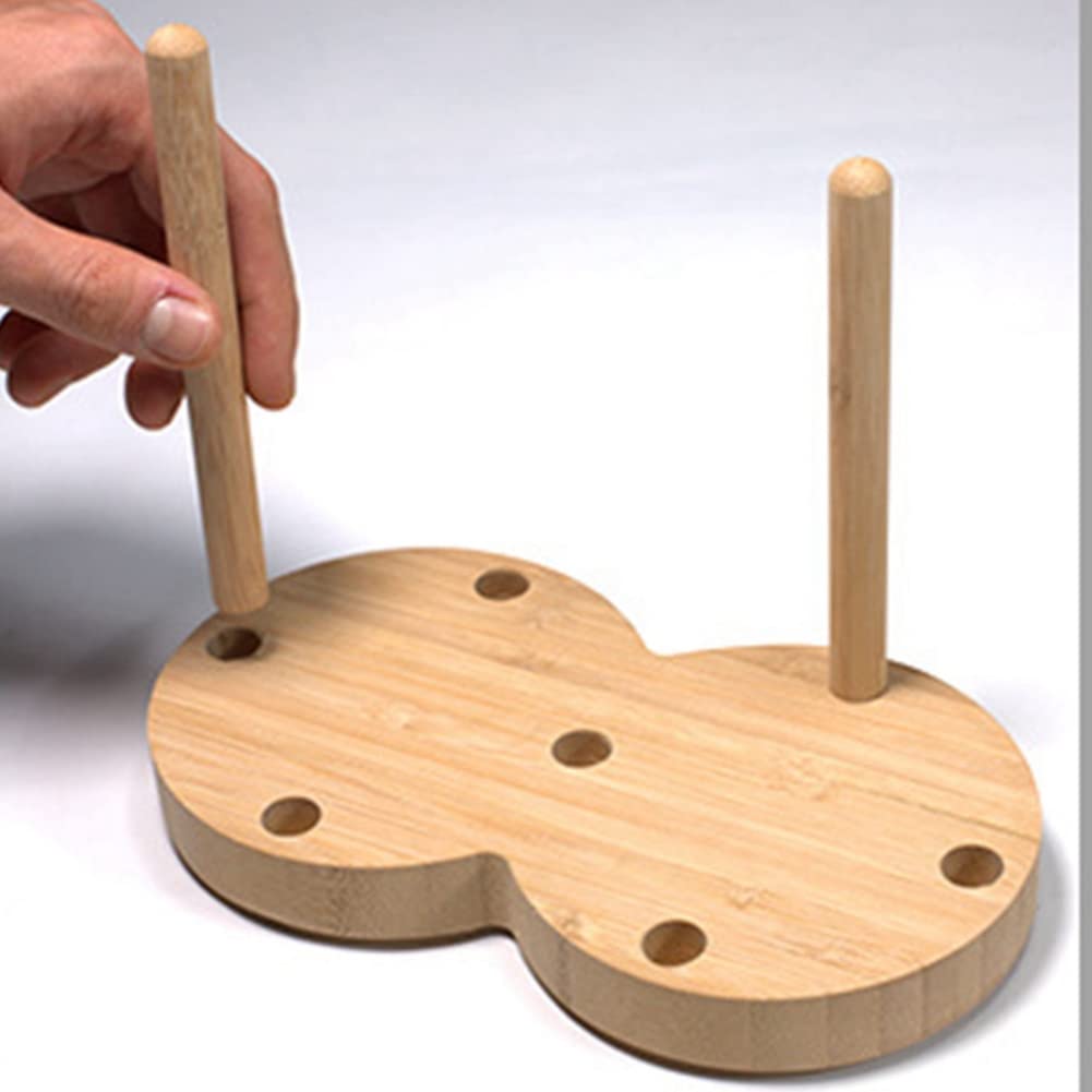 Portabicchieri Usa e Getta Portabottiglie Scaffale per Tazze da Tè Distributore di Legno, Supporto per Espositore per Tazze, Dispenser per bicchieri di carta in legno per ristorante, uffici