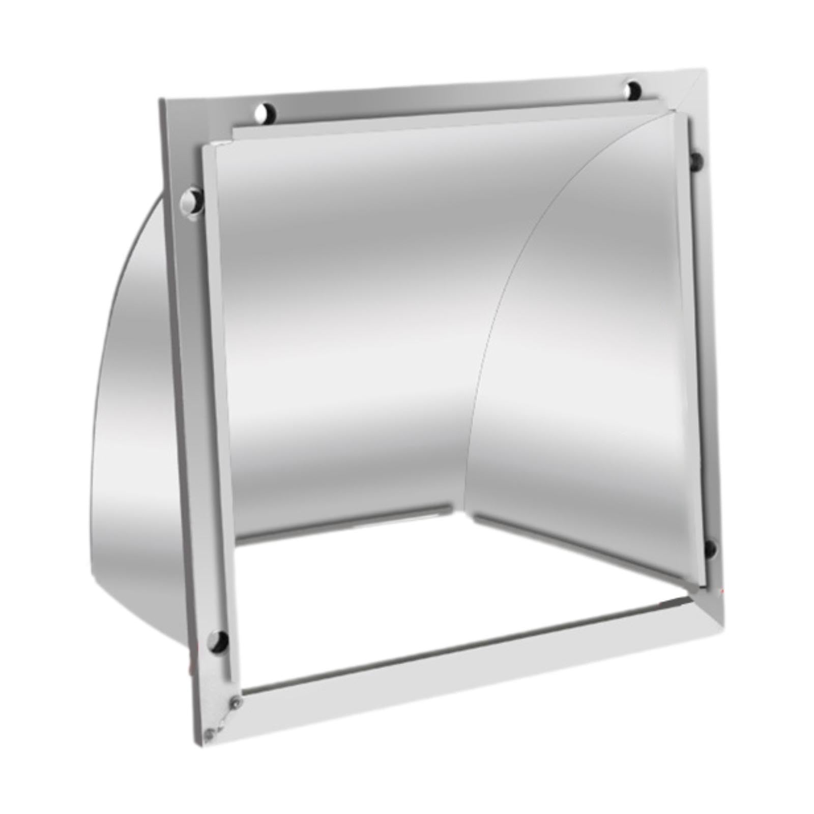 Dryer Vent Cover Metal Easy to Install Rain, Snow Protection Wall Vent Cover 10 Inch-image-19